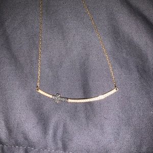 Swarovski cross necklace